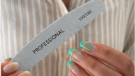 ⭐ RECOMENDADA PARA SALONES Pack de 10 Limas Premium para Uñas – Calidad Profesional