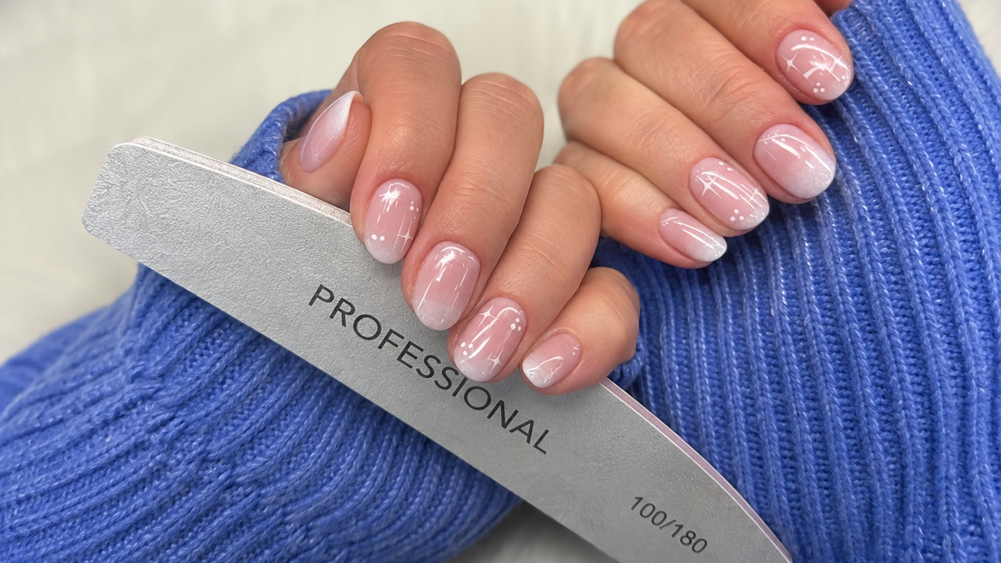 ⭐ RECOMENDADA PARA SALONES Pack de 10 Limas Premium para Uñas – Calidad Profesional